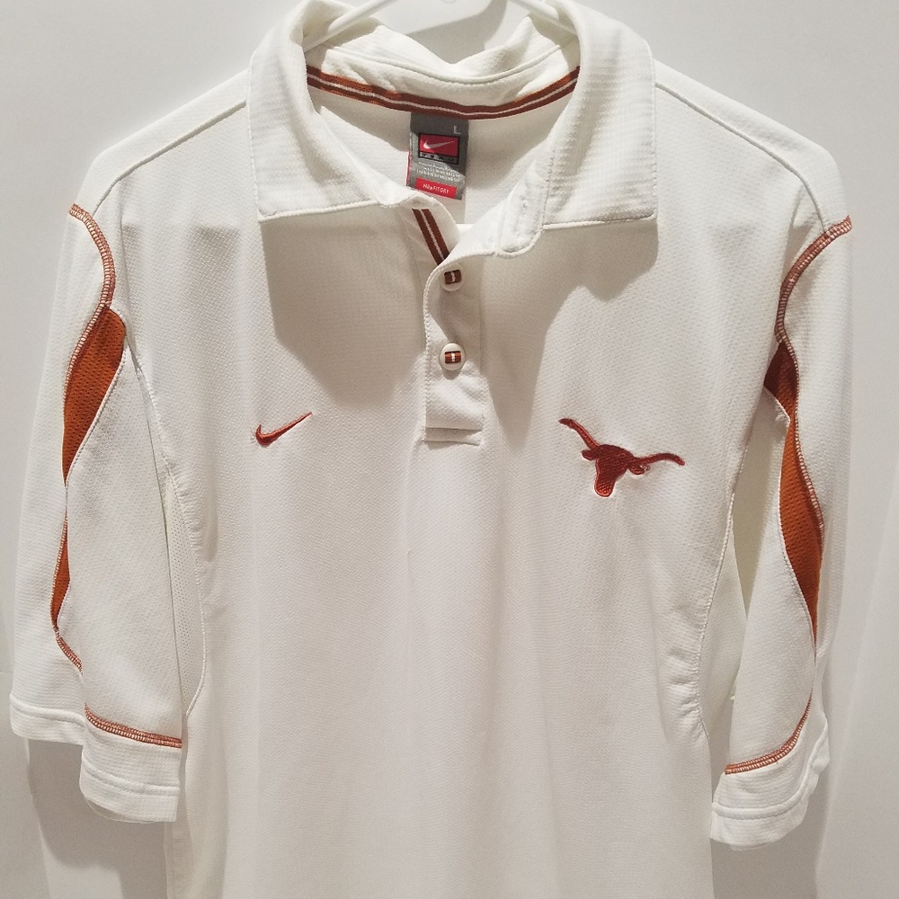 Texas Longhorns Nike Polo Size Large